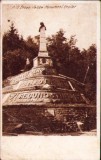 CP433 Brezoi V&acirc;lcea Monumentul Eroilor, carte poștală