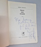 Istoria unei secunde - Adrian Paunescu (Autograf + Dedicatie) Editura Cartea Romaneasca, 1972