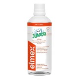 Apă De Gură Pentru Copii, Elmex, Junior Mouthwash, 6-12 ani, Protecție &Icirc;mpotriva Cariilor, Igienă Orală Zilnică, 400ml