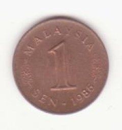 Malayesia 1 sen 1986