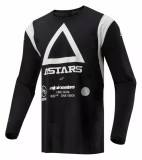 Tricou atv/cross Alpinestars Techdura, culoare negru/alb, marime L Cod Produs: MX_NEW 29107874PE