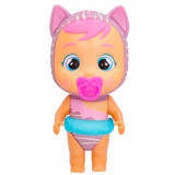 Papusa IMC Bebelus Mini Cry Babies Beach Katie, 910348