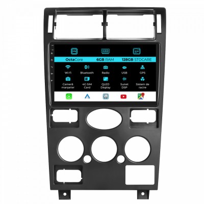 Navigatie Dedicata Ford Mondeo 3 (2000-2007), 9Inch, 6Gb Ram, 128Gb Stocare, Carplay foto