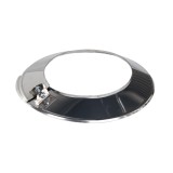 Guler trecere acoperis,, inox, pentru cos de fum izolat, Versia Lux, D 260 mm