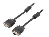 Cablu Video D-Sub 15 pini HD Negru 3m