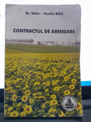 Contractul de arendare - Valer Vasilie Bica foto