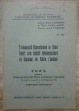 Tratamentul hipocalcemiei la cainii tineri prin injectii intramusculare// 1936