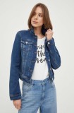 Morgan geacă din denim femei, de tranziție