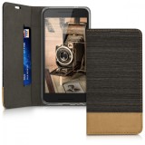 Cumpara ieftin Husa pentru LG Nexus 5X, Textil, Maro, 36394.19, Kwmobile