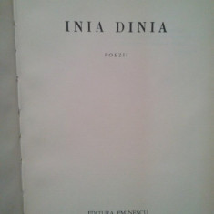 Violeta Zamfirescu - Inia Dinia (1971)
