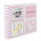 Album foto Baby Loveliest 10x15, roz personalizabil, 200 poze, spatiu notite