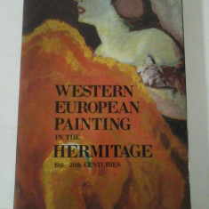 WESTERN EUROPEAN PAINTING IN THE HERMITAGE -( ALBUM DE ARTA)