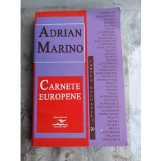 CARNETE EUROPENE - ADRIAN MARINO