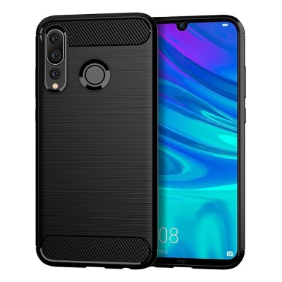 Husa Pentru HUAWEI Mate 30 Lite / Nova 5i Pro - Luxury Carbon TSS, Negru foto