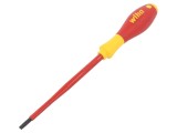 Şurubelniţă izolată plată WIHA 4,5x125mm SoftFinish&reg; cod 43386 electrică