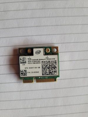 placa WIRELESS laptop INTEL Centrino wireless-n WINMAZ6150 foto