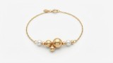 Cumpara ieftin Bratara din Argint Placat cu Aur Spherical Cluster Pearls