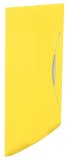 Mapa plastic A4 cu elastic galben Esselte Vivida