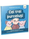 Cumpara ieftin Cei Trei Purcelusi - Carte Interactiva, Activitati, Intrebari - Gama - Poveste Copii