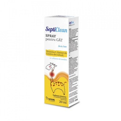 SEPTICLEAN SPRAY PENTRU GAT 20ML foto