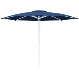 Umbrela gradina/terasa, inaltime reglabila, albastru inchis, 292 cm