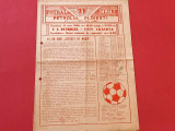 Program meci fotbal PETROLUL PLOIESTI - UNIVERSITATEA CRAIOVA (19.06.1988)