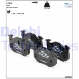 DELPHI LP699 set placute frana,frana disc