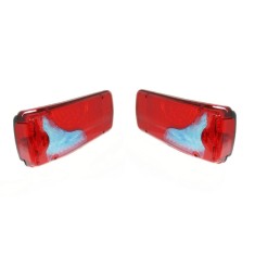 Set 2 Led Lampi Stop Auto 6 Functii, Daf Iveco Scania Volvo Man Renault 24V