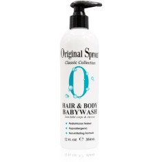 Original Sprout Classic Collection Hair &amp; Body Babywash gel de duș pentru corp și păr pentru piele sensibila pentru copii pH 6,0 &ndash; 7,0 346 ml