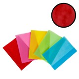 Set 5 Invelitori Caiete A4 din Plastic, Culori Neon, Multicolor, CMCLASS