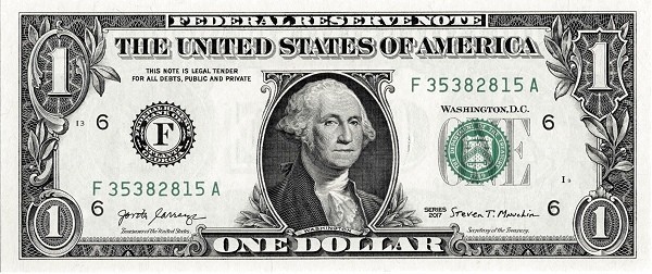 USD 1 - 100 UNC si circulate