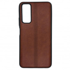 Husa Telefon Silicon Huawei P Smart 2021 Brown Leather