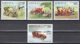 Liberia 1973 - Mașini istorice, Serie scurtă, MNH