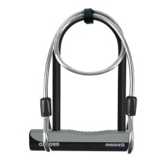 ANTIFURT &amp;quot;U&amp;quot; SHACKLE 12 DUO LARGE 310x190mm + 1.2m CABLU