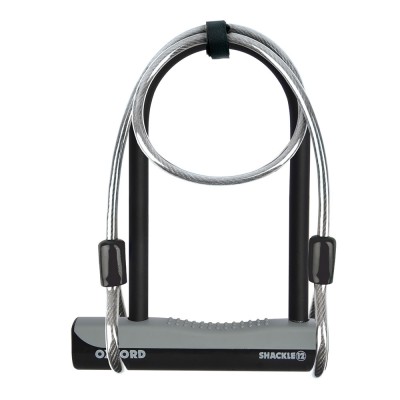 ANTIFURT &amp;amp;quot;U&amp;amp;quot; SHACKLE 12 DUO LARGE 310x190mm + 1.2m CABLU foto