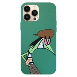 Husa compatibila cu Apple iPhone 15 Pro Max model Snake The Ganggreen Gang, Silicon, TPU, Viceversa, Transparent, Carcasa