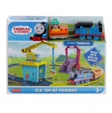 THOMAS SET DE JOACA MOTORIZAT CARLY SI SANDY SuperHeroes ToysZone, Mattel