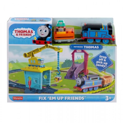 THOMAS SET DE JOACA MOTORIZAT CARLY SI SANDY SuperHeroes ToysZone foto