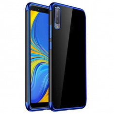 Husa SAMSUNG Galaxy A7 2018 - Plating Soft (Albastru) foto