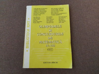 OLIMPIADELE SI CONCURSURILE DE MATEMATICA 2007 CLASELE IV-VIII foto