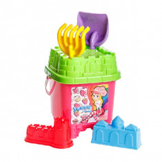 Set jucarii de nisip Castel Nr.1 Pink