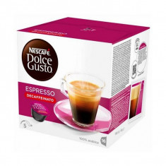 Capsule de Cafea cu Punga Nescafe Dolce Gusto 60658 Espresso Decaffeinato (16 uds) foto