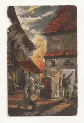 K2 Carte Postala Militara k.u.k. Imperiul Austro-Ungar , circulata 1916 foto