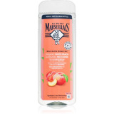 Le Petit Marseillais White Peach &amp; Nectarine Bio gel de duș mătăsos 400 ml