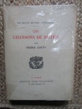 LES CHANSONS DE BILITIS - Pierre Louys - Editions Jules Tallandier, 1928, 307 p.