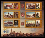 Sibiu - Capitală culturală europeană, bloc de 6 timbre, 2007, nr. lista 1769b, MNH