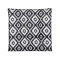 Perna pentru scaun, 40x40 cm, Alb/Negru, Bumbac/Poliester, ATU-080222