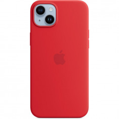 Husa de protectie Apple Silicone Case with MagSafe pentru iPhone 14 Plus, (PRODUCT)RED