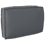 vidaXL Perna de palet pentru spate Antracit 60x40x12 cm țesătură Oxford