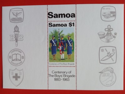 SAMOA, SCUTISM - COLIȚĂ MNH foto